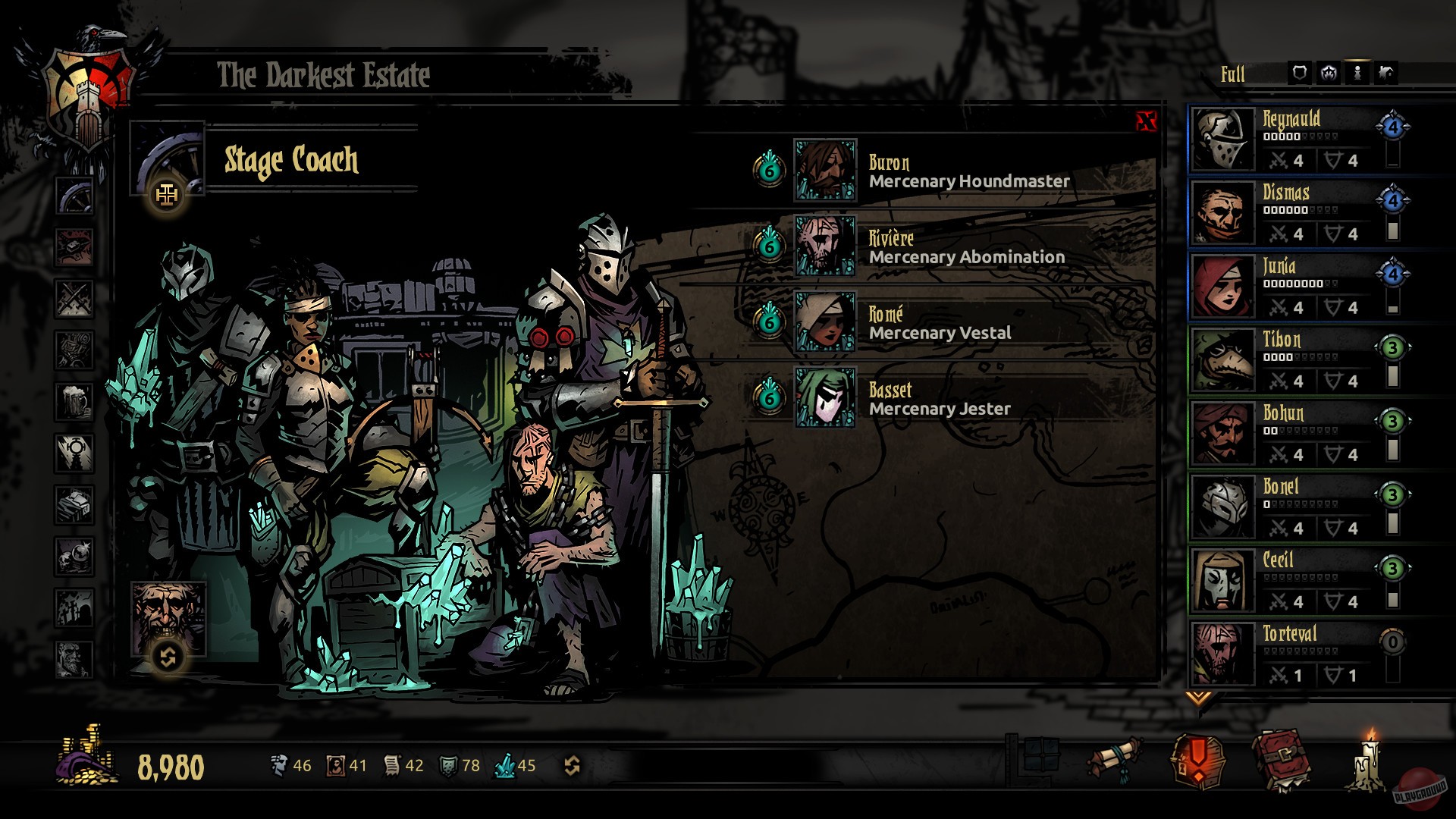 Скриншот из игры Darkest Dungeon - 108
