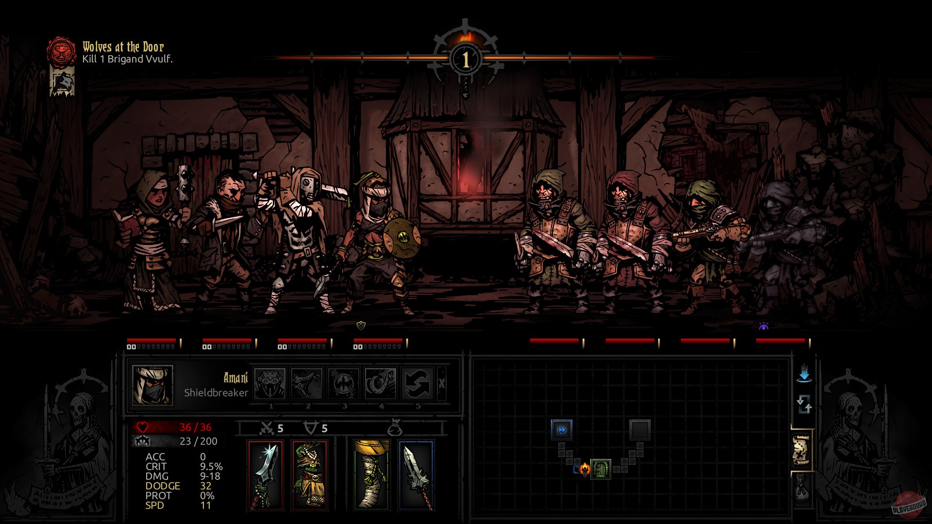 Скриншот из игры Darkest Dungeon - 105