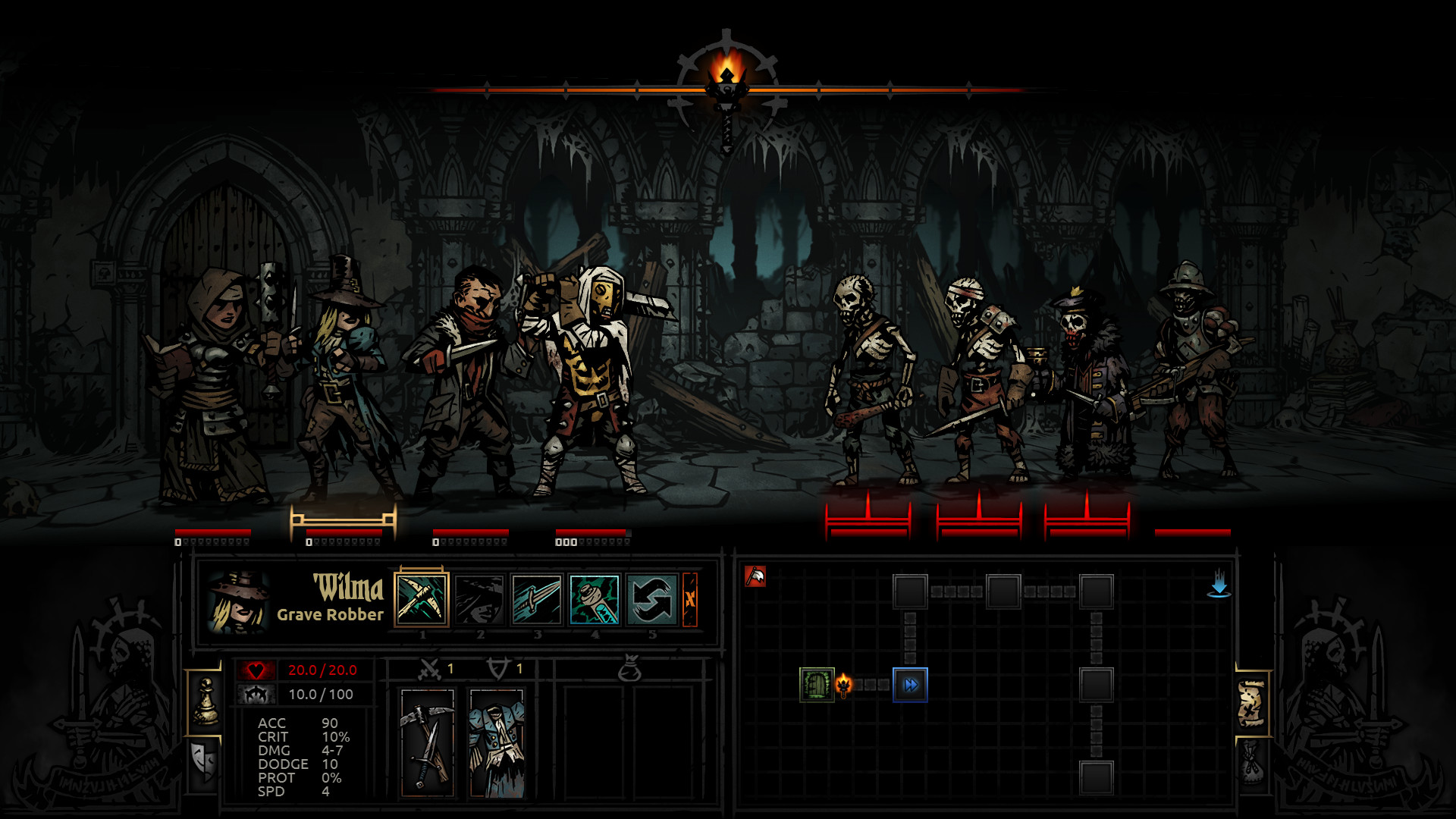 Скриншот из игры Darkest Dungeon - 84