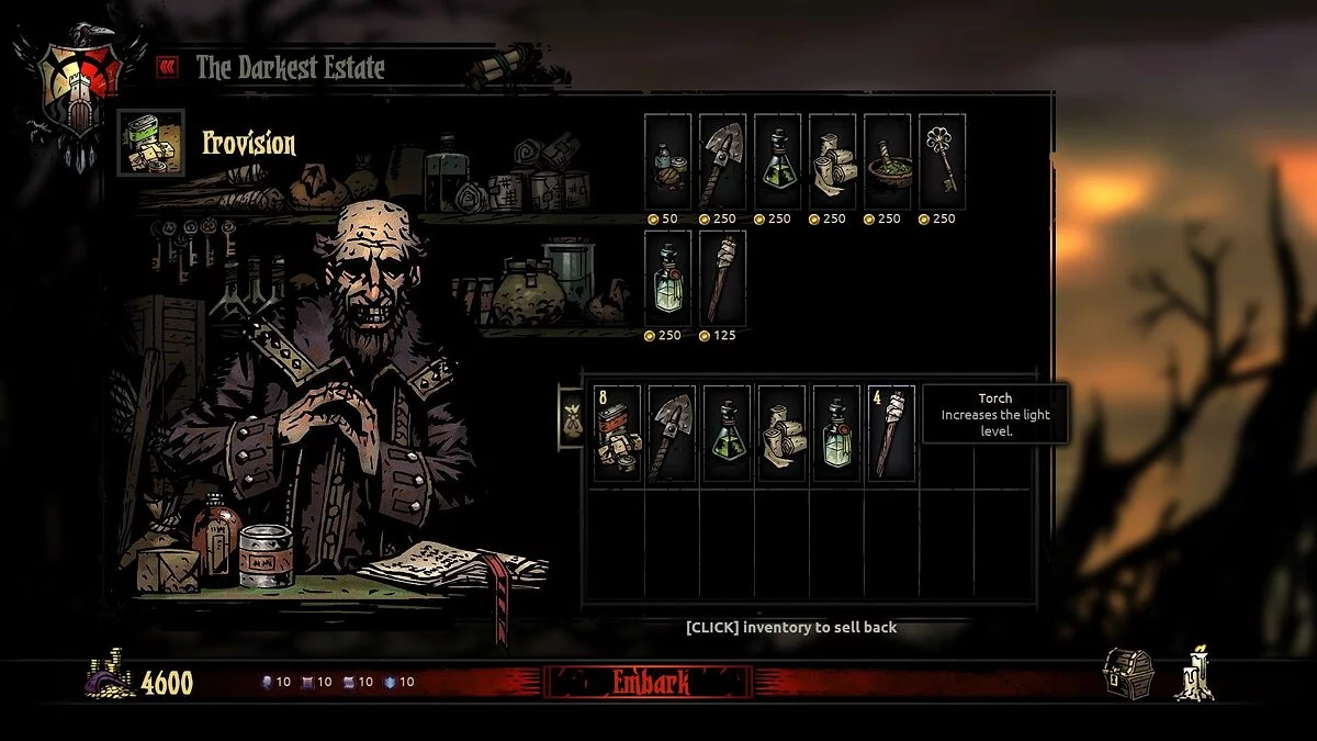 Скриншот из игры Darkest Dungeon - 45