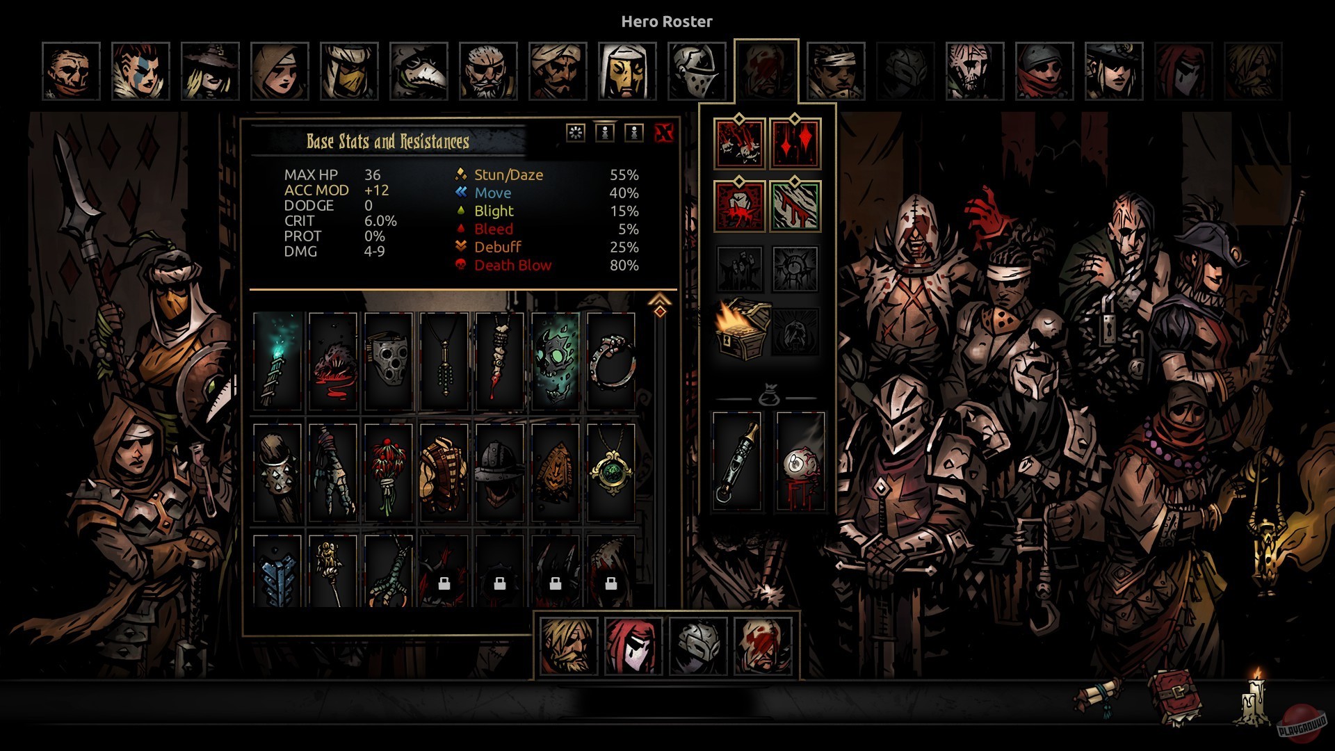 Скриншот из игры Darkest Dungeon - 134
