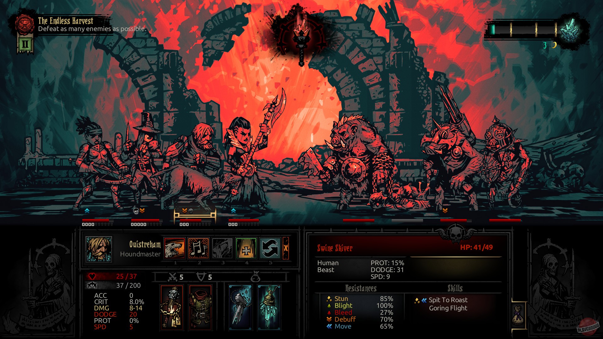 Скриншот из игры Darkest Dungeon - 136
