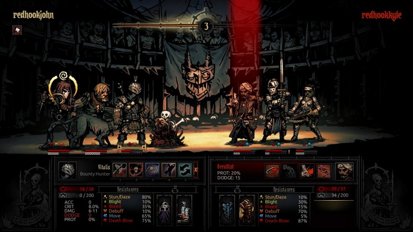 Скриншот из игры Darkest Dungeon - 48