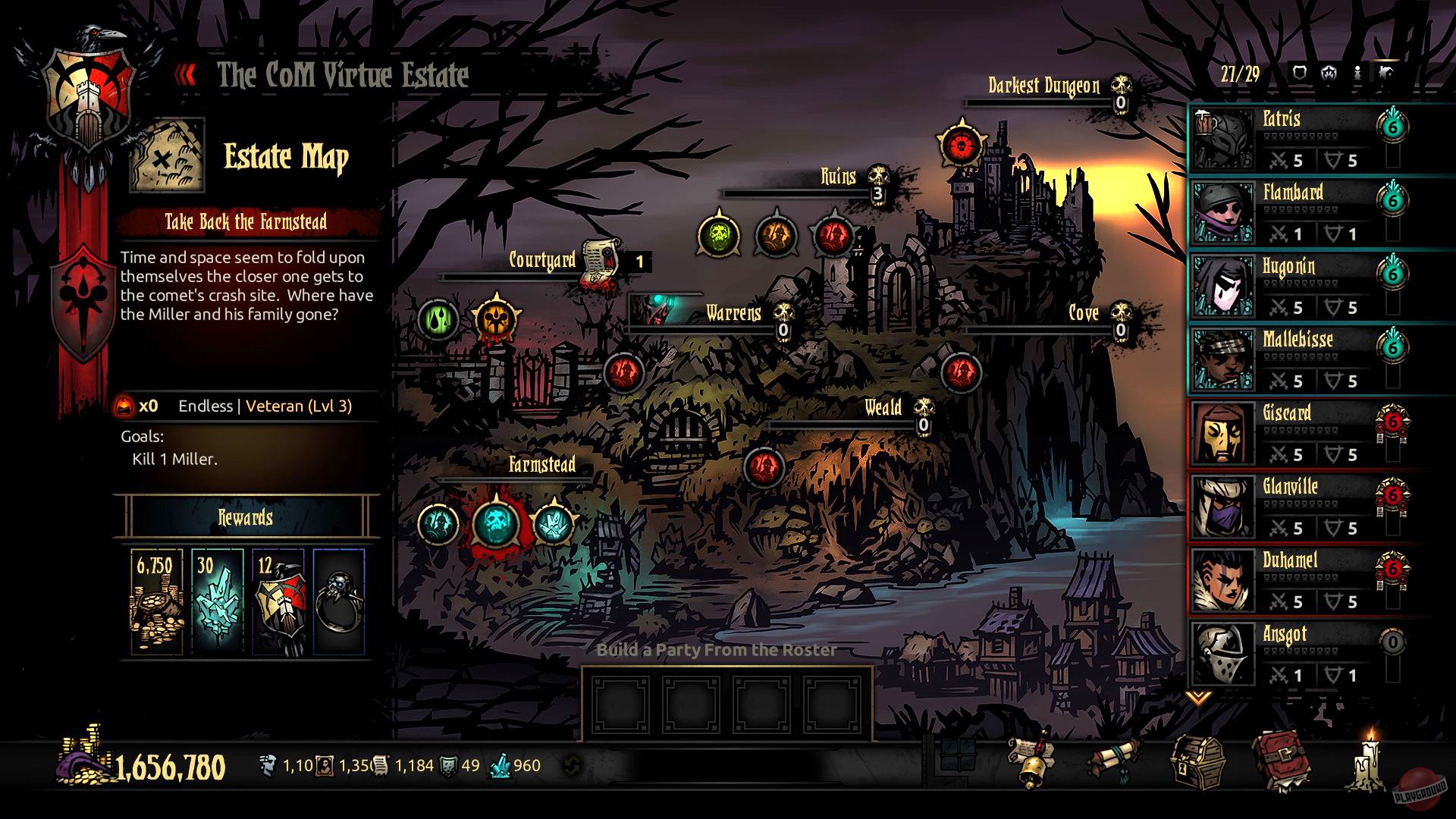 Скриншот из игры Darkest Dungeon - 36