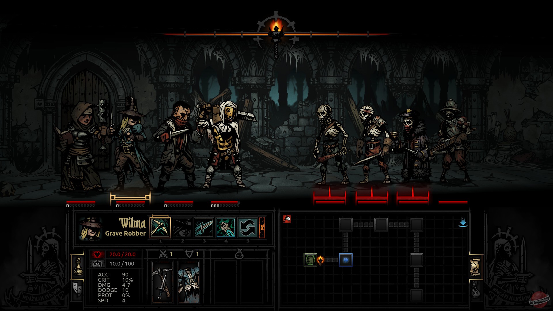 Скриншот из игры Darkest Dungeon - 139