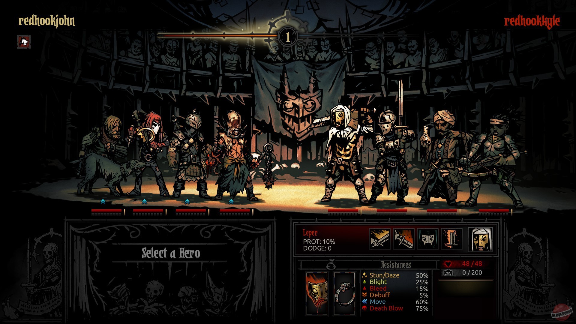 Скриншот из игры Darkest Dungeon - 160