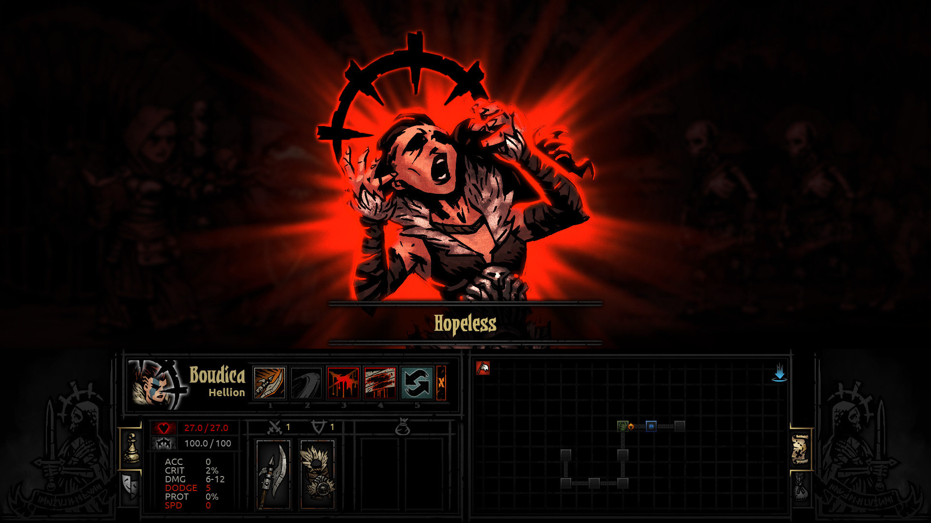 Скриншот из игры Darkest Dungeon - 25