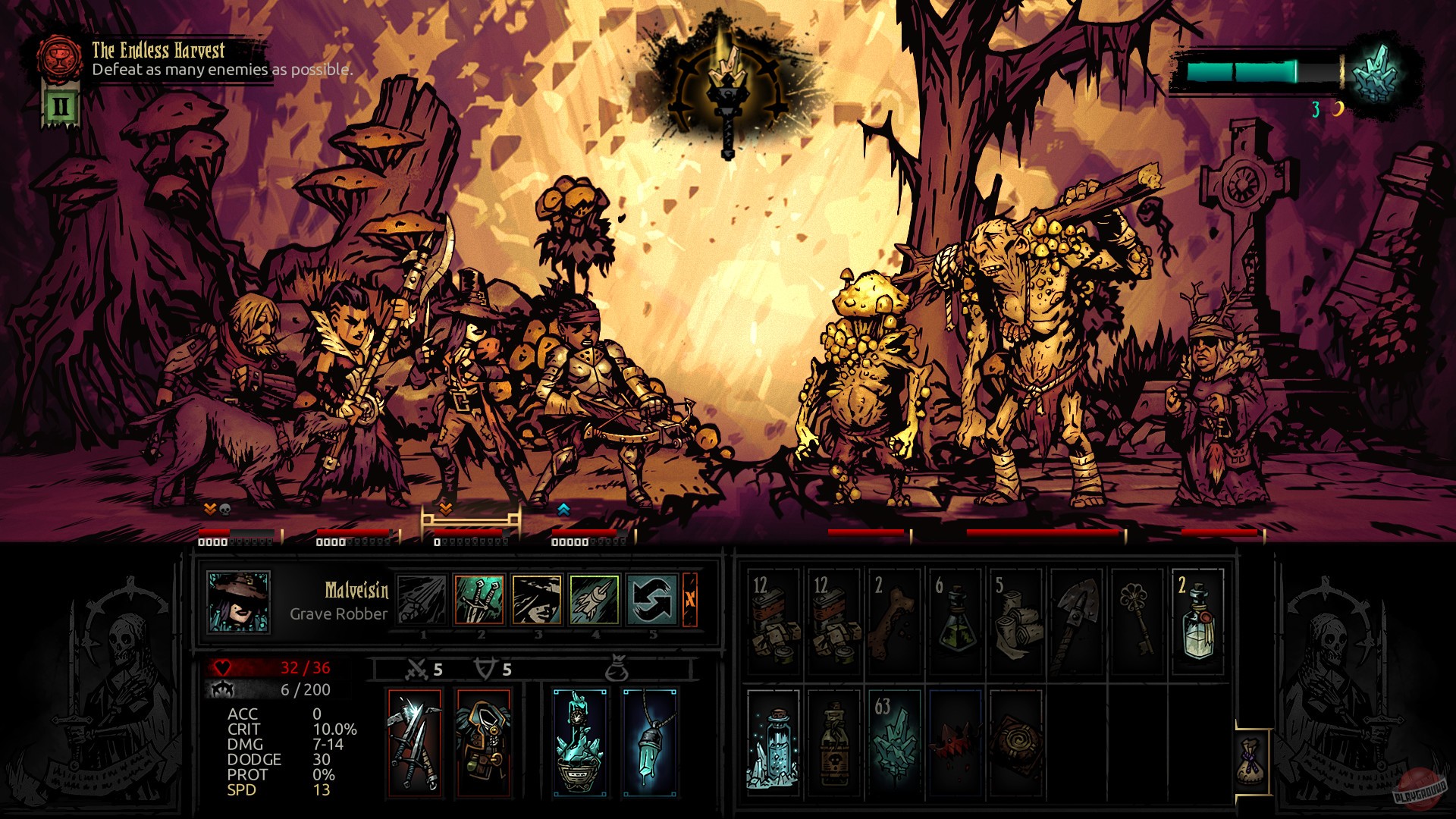 Скриншот из игры Darkest Dungeon - 47