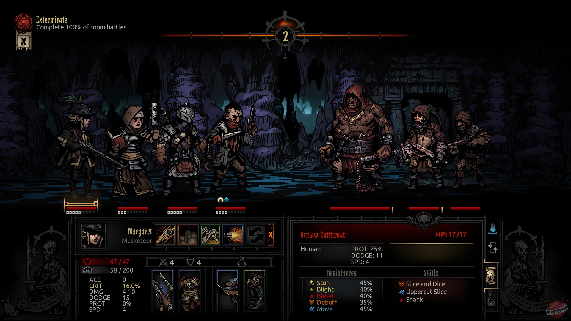Скриншот из игры Darkest Dungeon - 118
