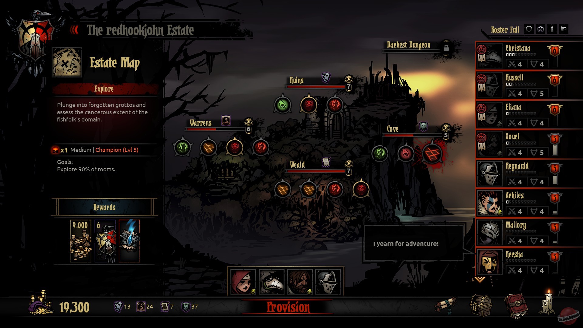 Скриншот из игры Darkest Dungeon - 74