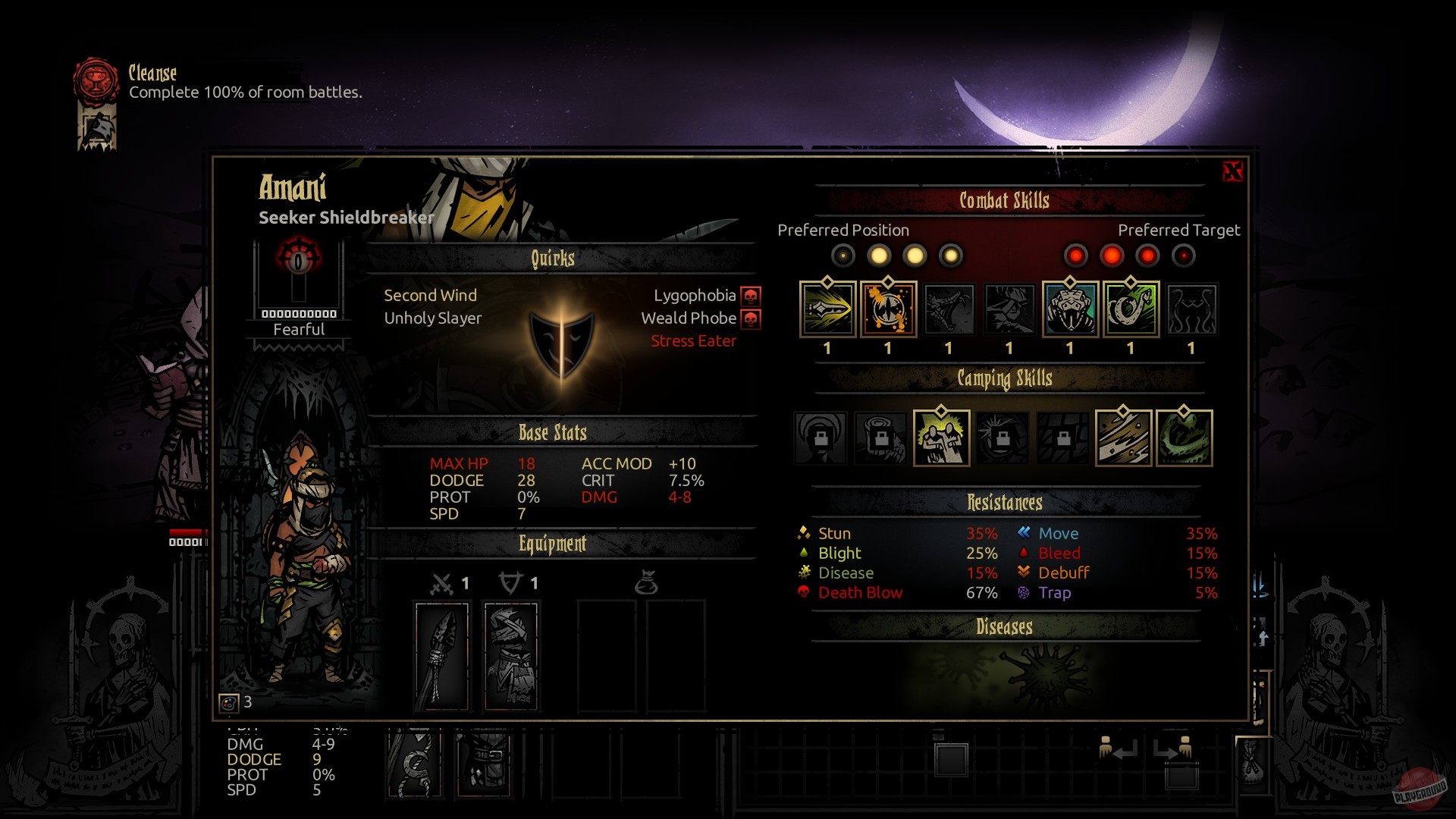 Скриншот из игры Darkest Dungeon - 170