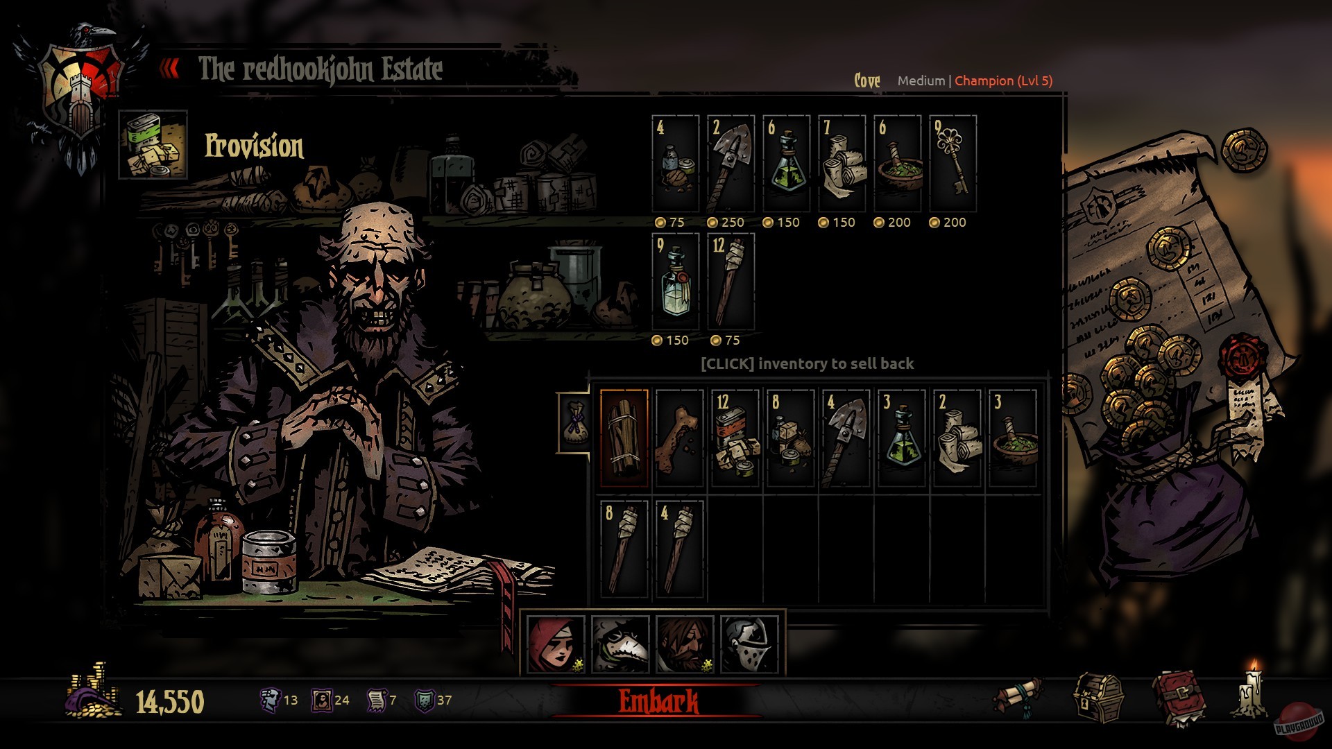 Скриншот из игры Darkest Dungeon - 127