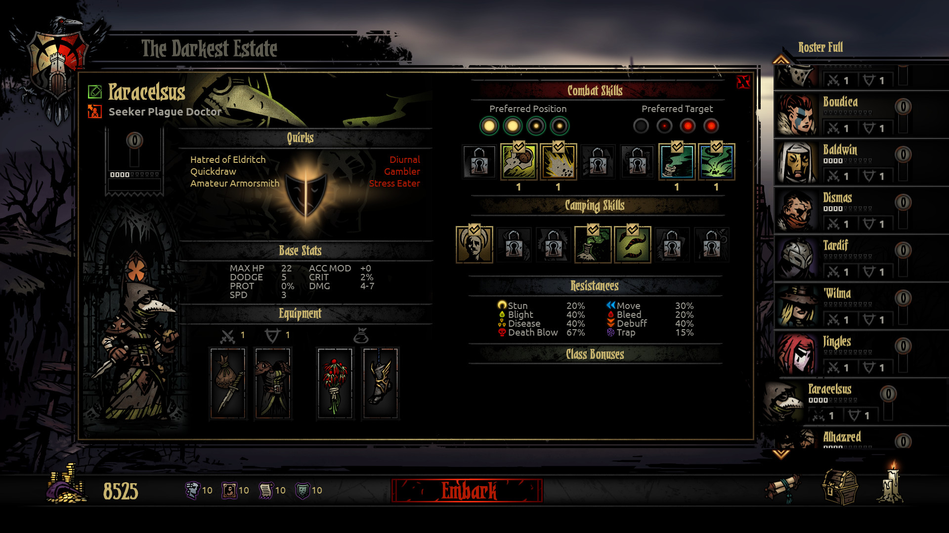 Скриншот из игры Darkest Dungeon - 22