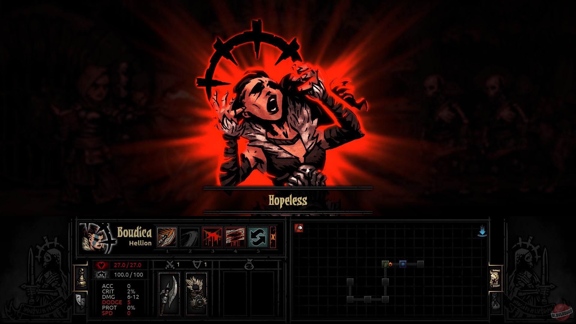 Скриншот из игры Darkest Dungeon - 29