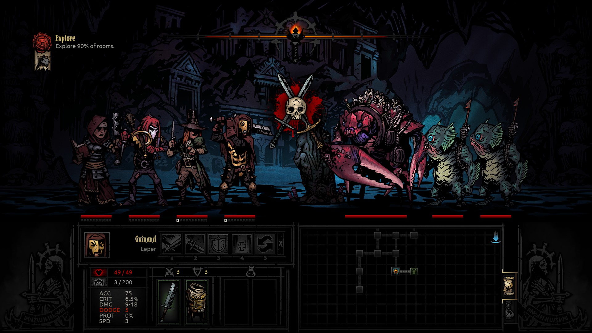 Скриншот из игры Darkest Dungeon - 85