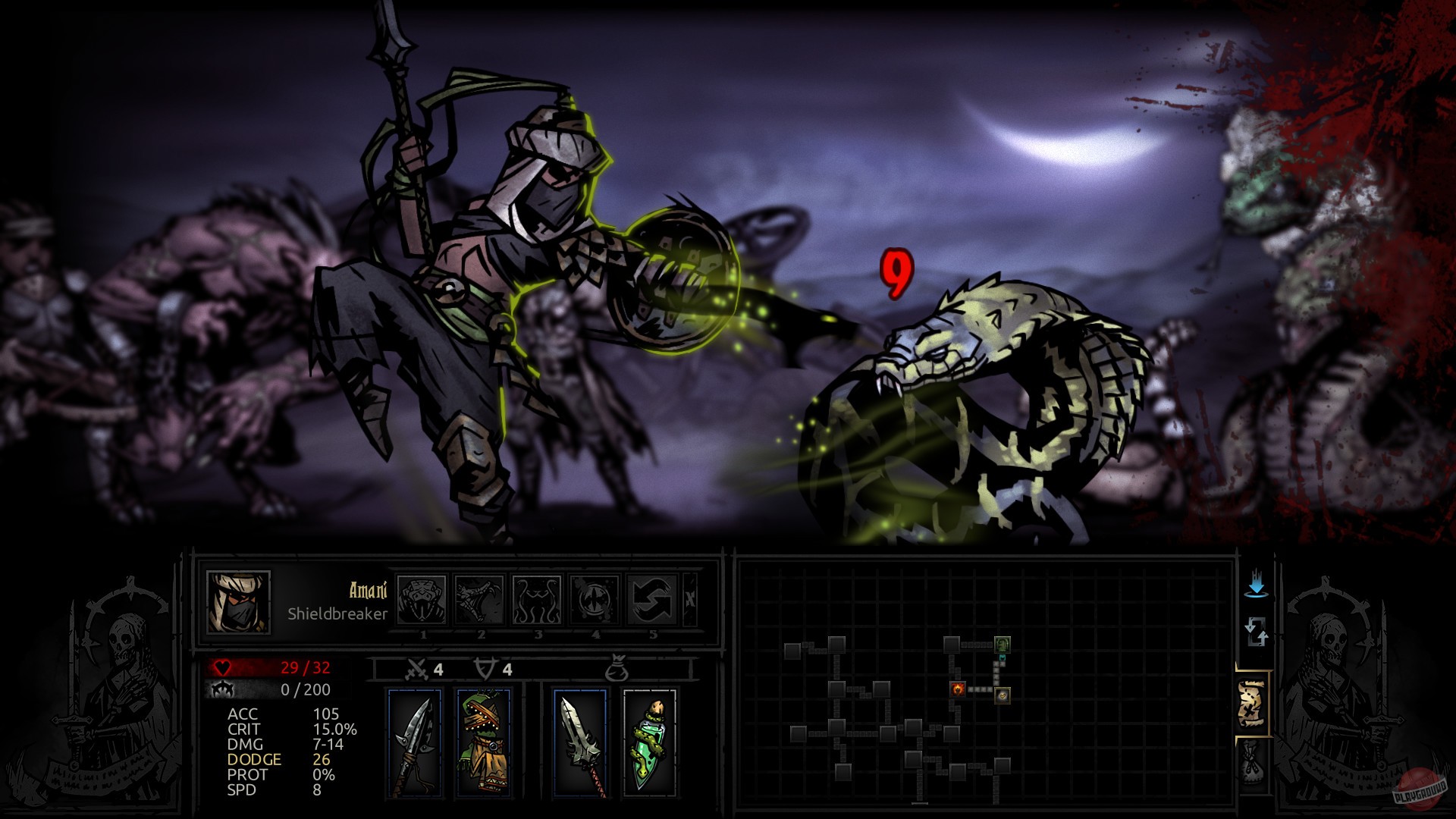 Скриншот из игры Darkest Dungeon - 94