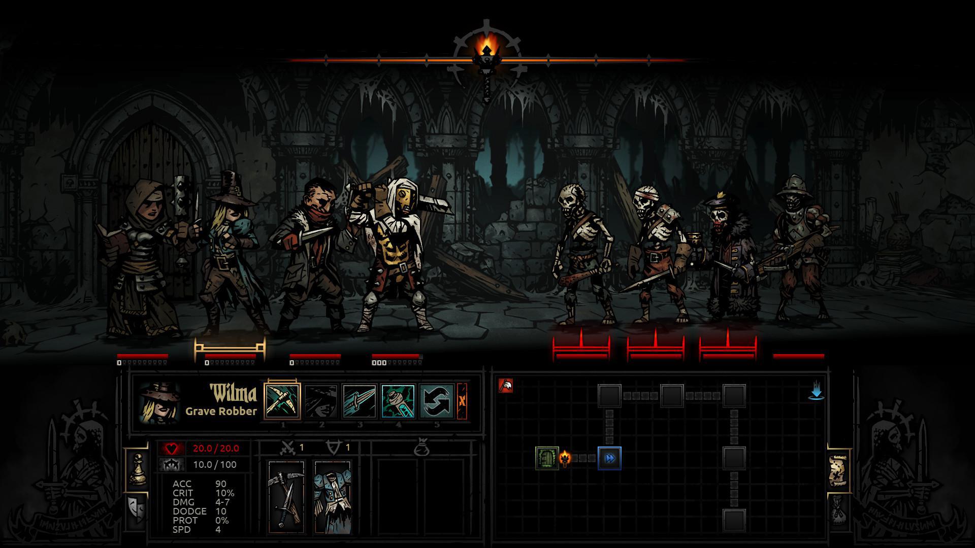 Скриншот из игры Darkest Dungeon - 140