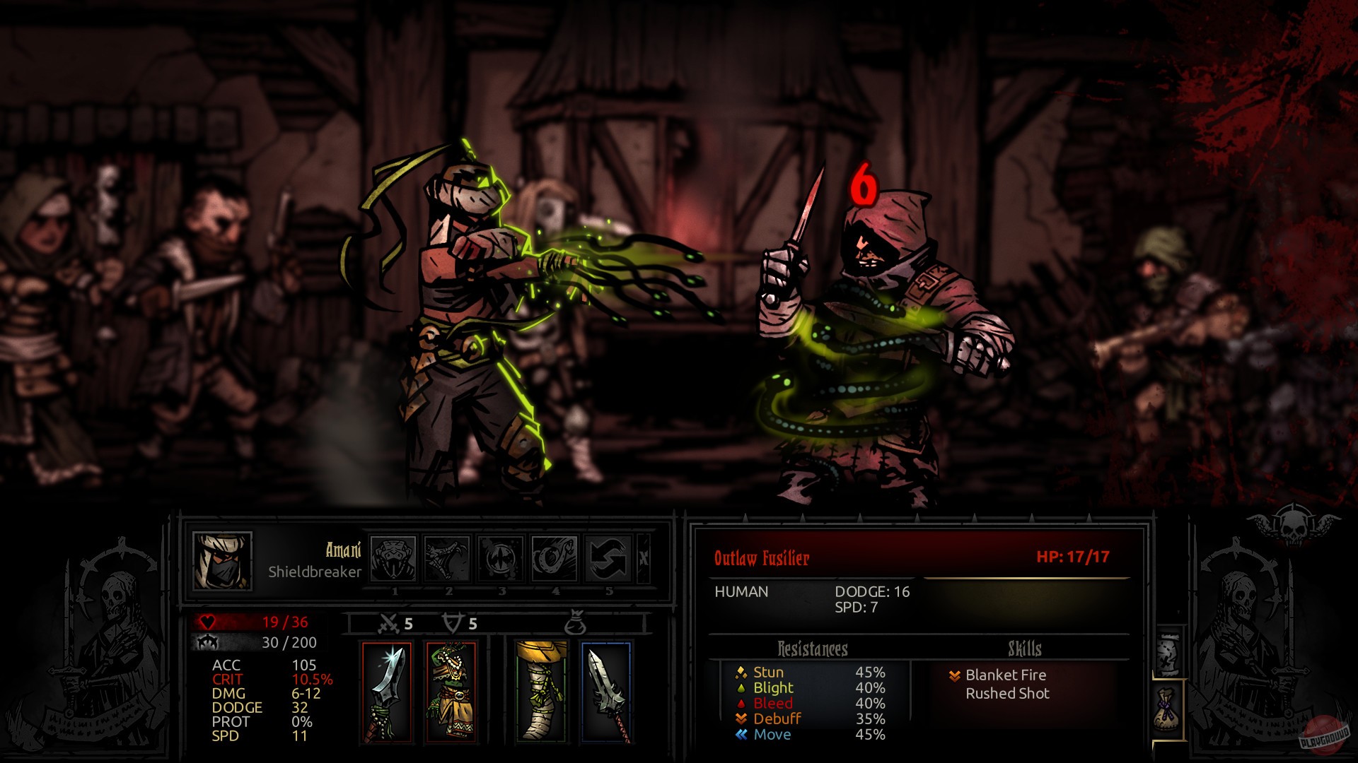 Скриншот из игры Darkest Dungeon - 26
