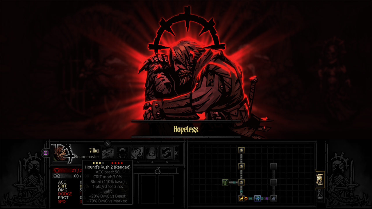 Скриншот из игры Darkest Dungeon - 103