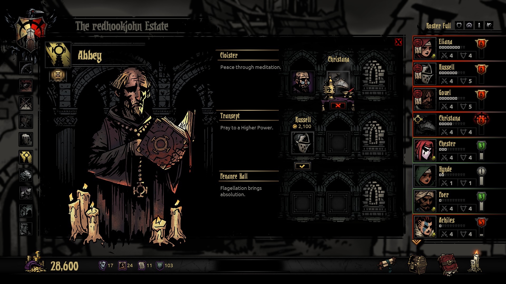 Скриншот из игры Darkest Dungeon - 165