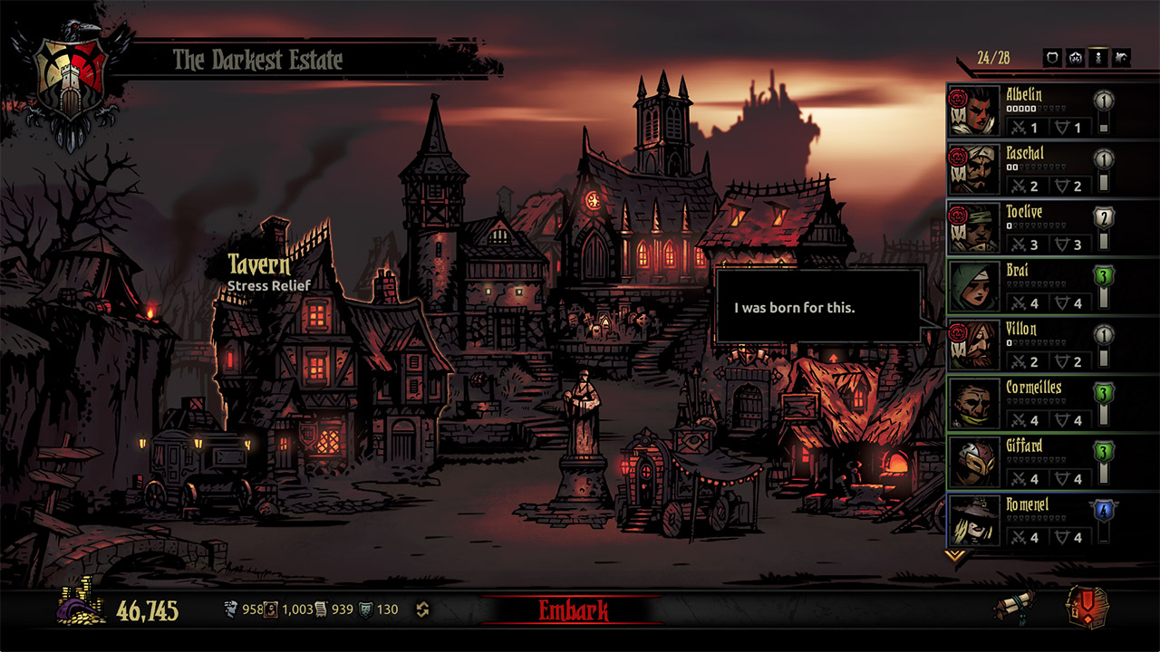 Скриншот из игры Darkest Dungeon - 130