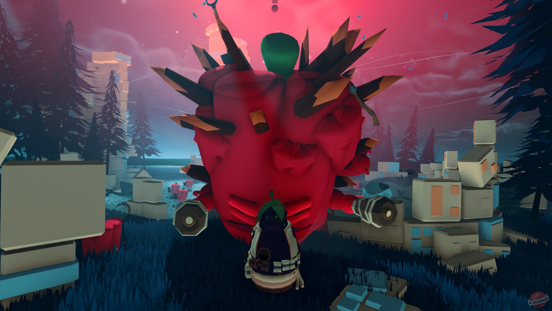 Скриншот из игры Kamikaze Veggies - 4