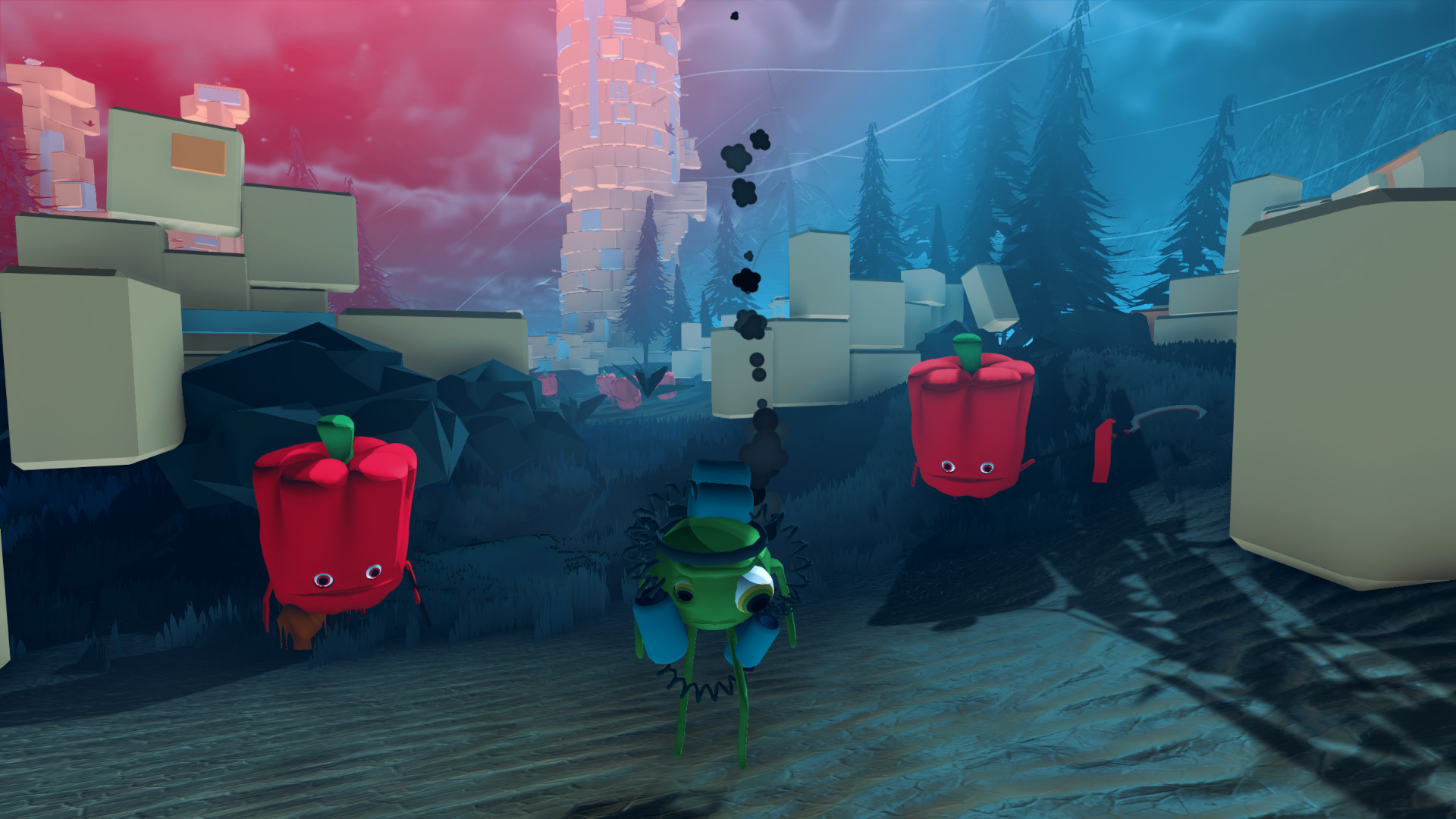 Скриншот из игры Suicide Vegetables - 6