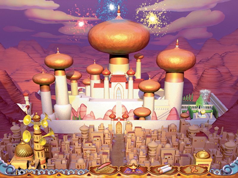 Скриншот из игры Disney's Aladdin Chess Adventures - 1