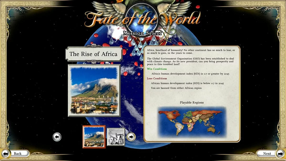 Скриншот из игры Fate of the World - 39