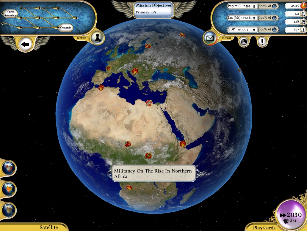 Скриншот из игры Fate of the World - 49