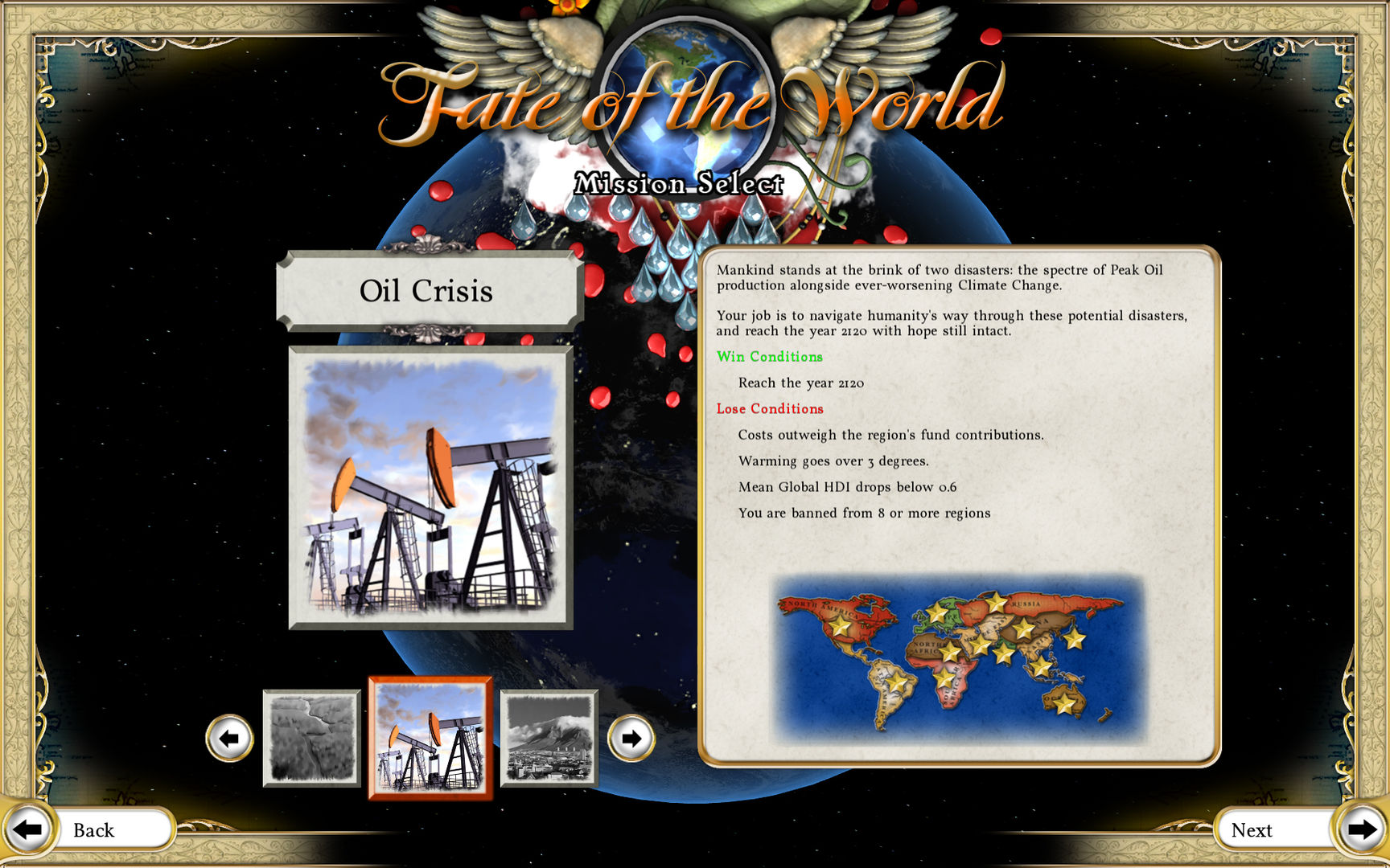 Скриншот из игры Fate of the World - 19