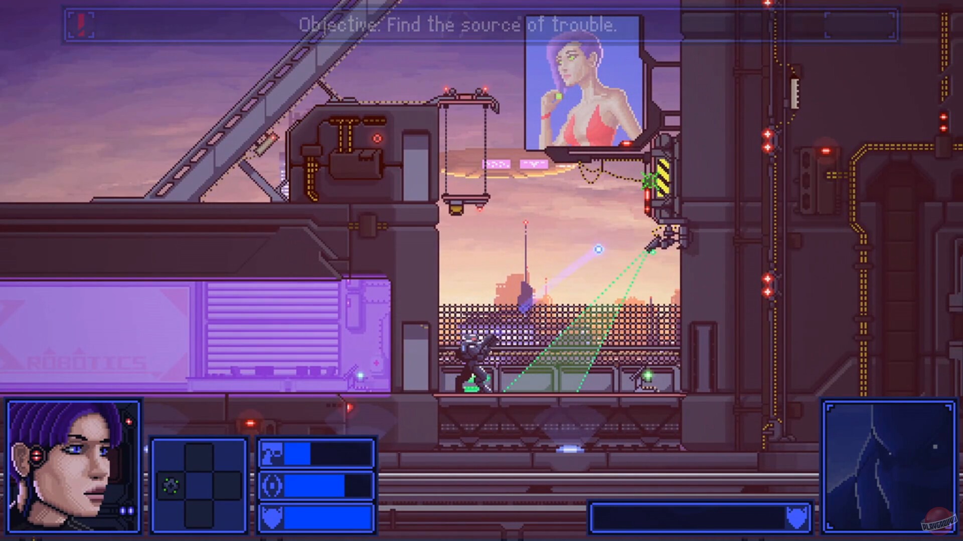 Скриншот из игры Titanium Hound - 4