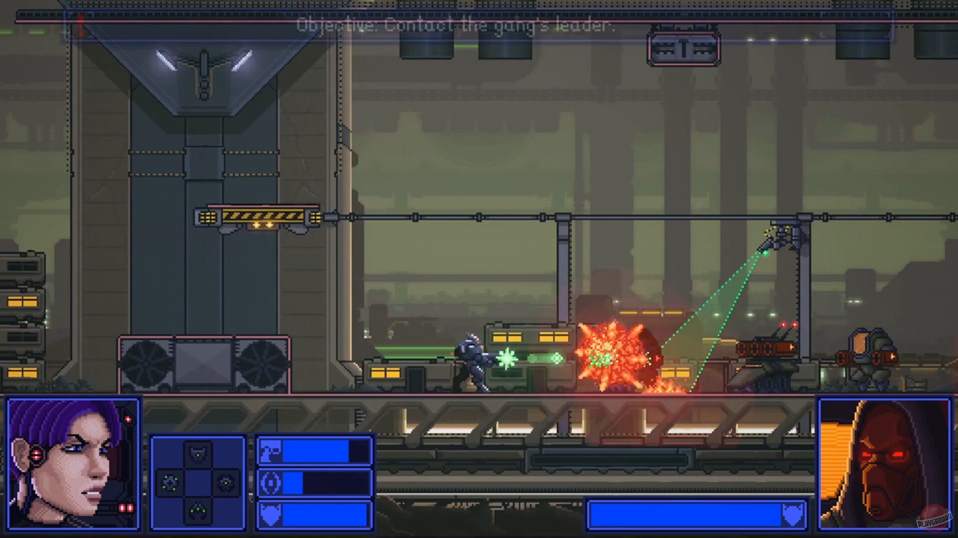 Скриншот из игры Titanium Hound - 9