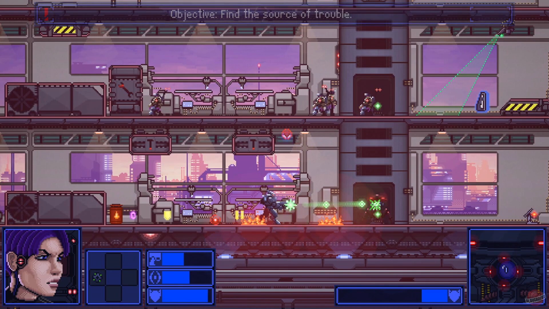 Скриншот из игры Titanium Hound - 2