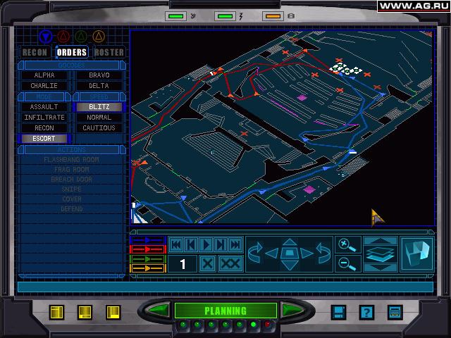 Скриншот из игры Tom Clancy's Rainbow Six: Rogue Spear - 69