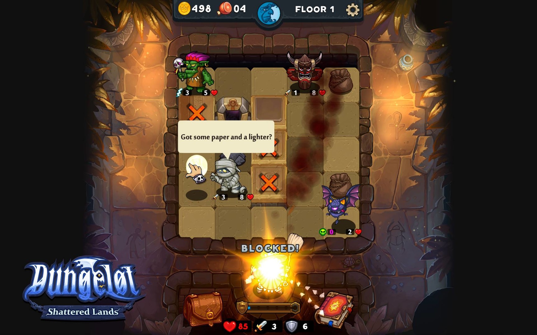 Скриншот из игры Dungelot: Shattered Lands - 17