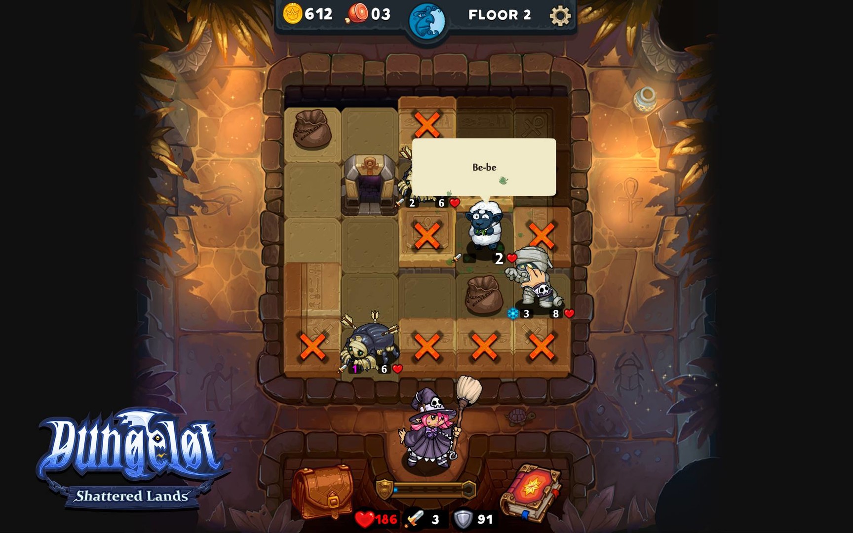 Скриншот из игры Dungelot: Shattered Lands - 9