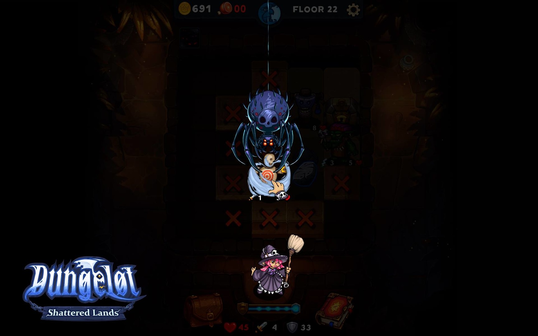 Скриншот из игры Dungelot: Shattered Lands - 15