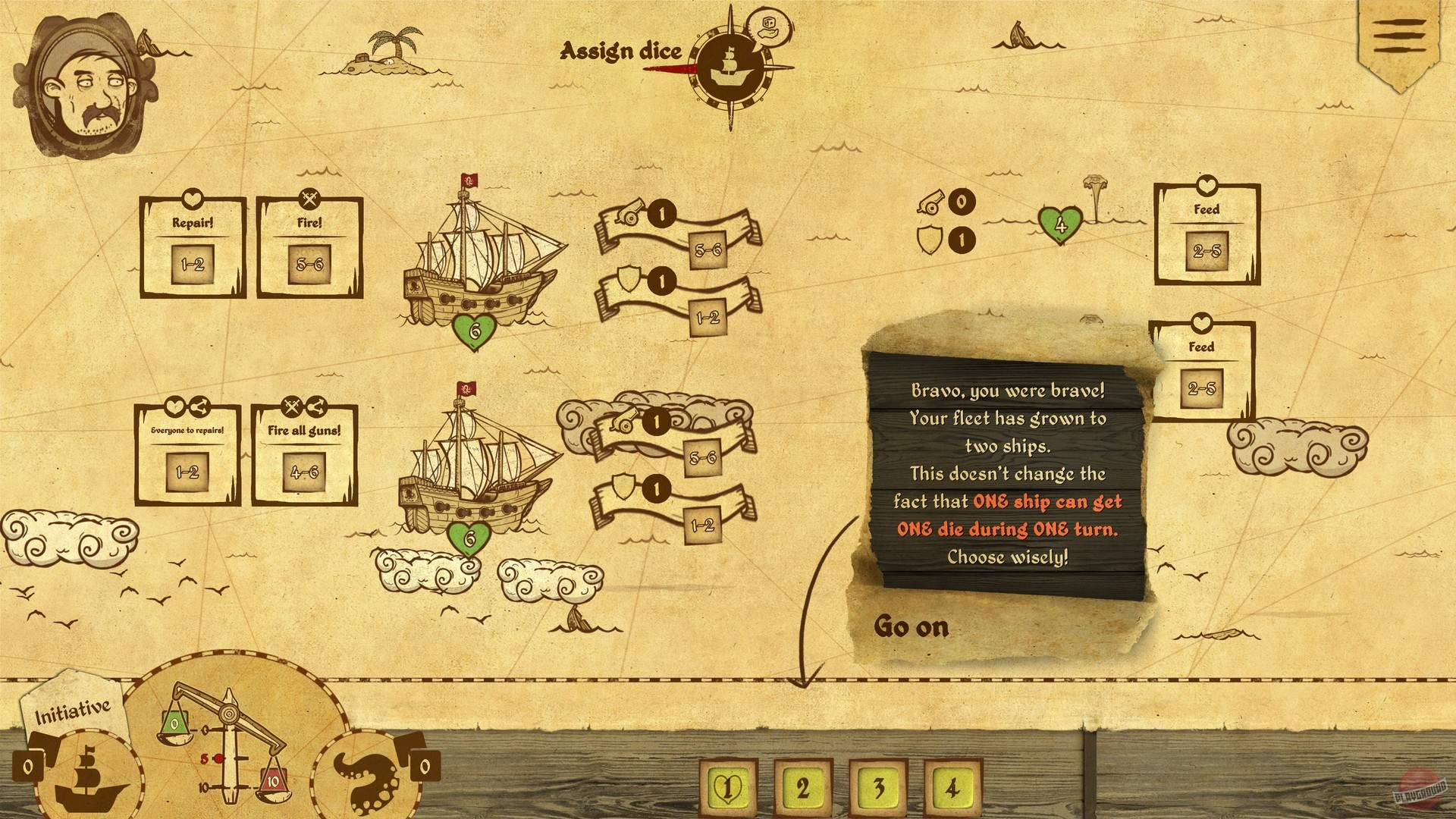 Скриншот из игры Here Be Dragons - 9