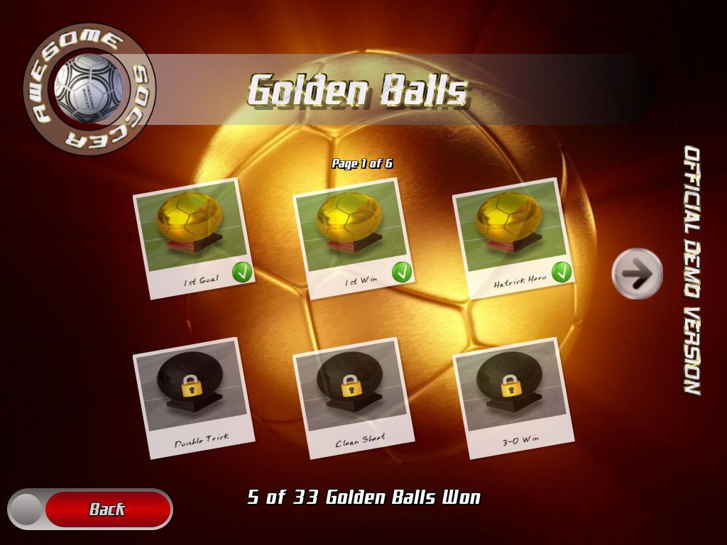 Скриншот из игры Awesome Soccer - 8
