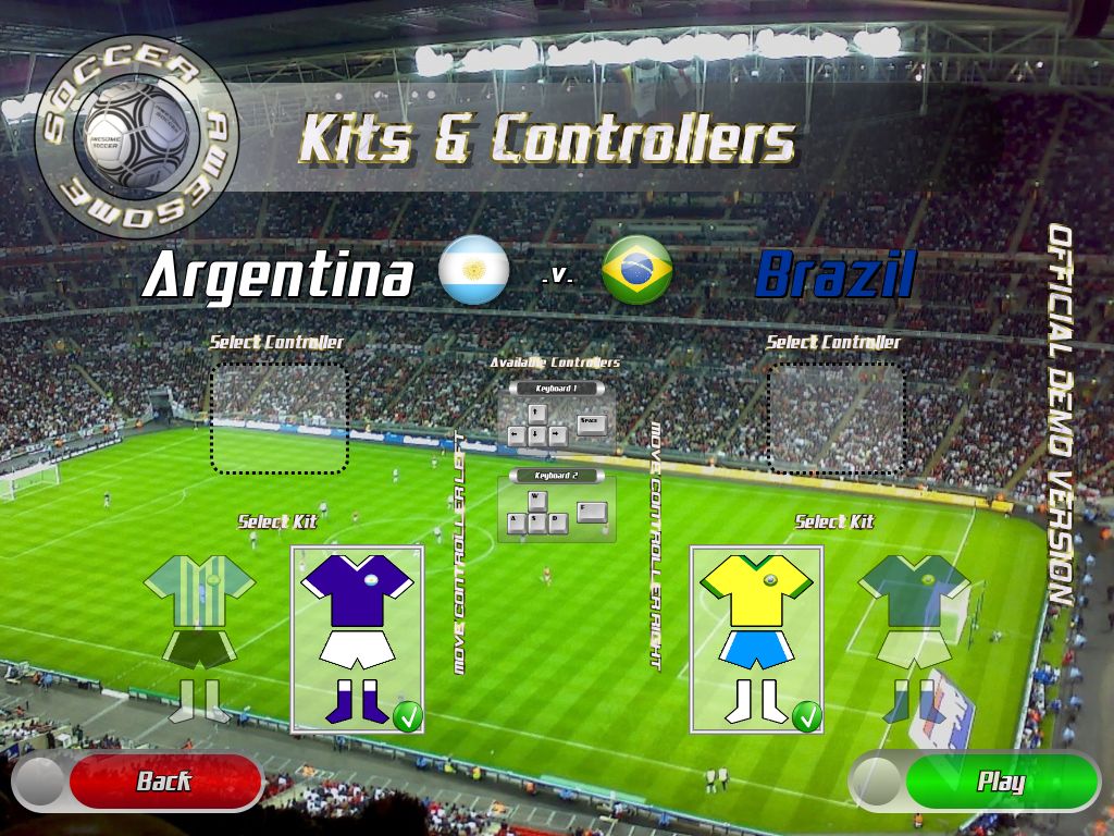 Скриншот из игры Awesome Soccer - 16