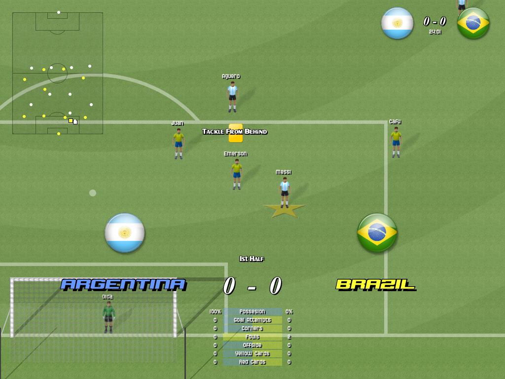 Скриншот из игры Awesome Soccer - 6