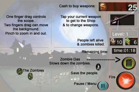 Скриншот из игры Adv of Zombie Sniper - 4