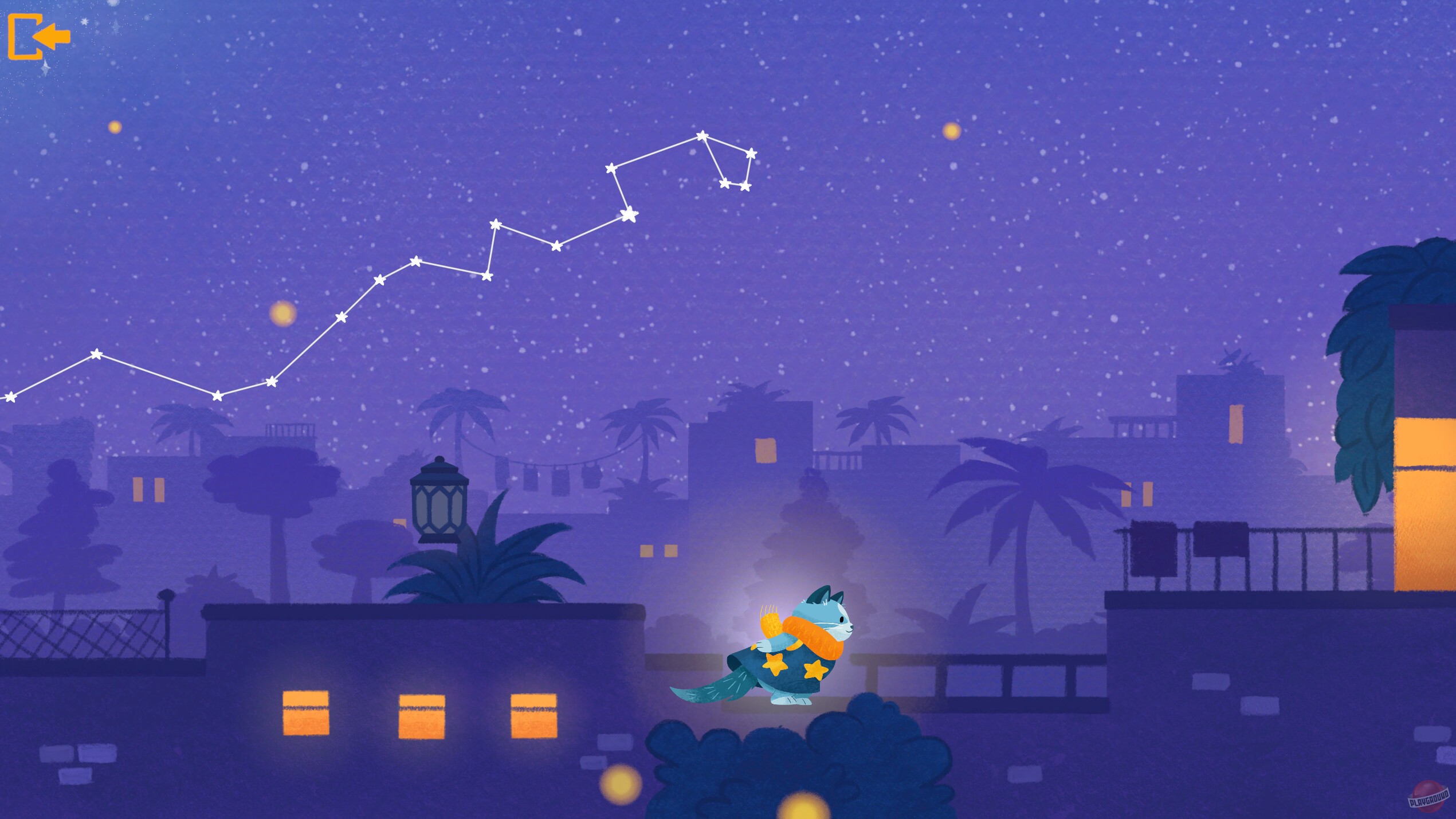 Скриншот из игры Cat's Cosmic Atlas - 1