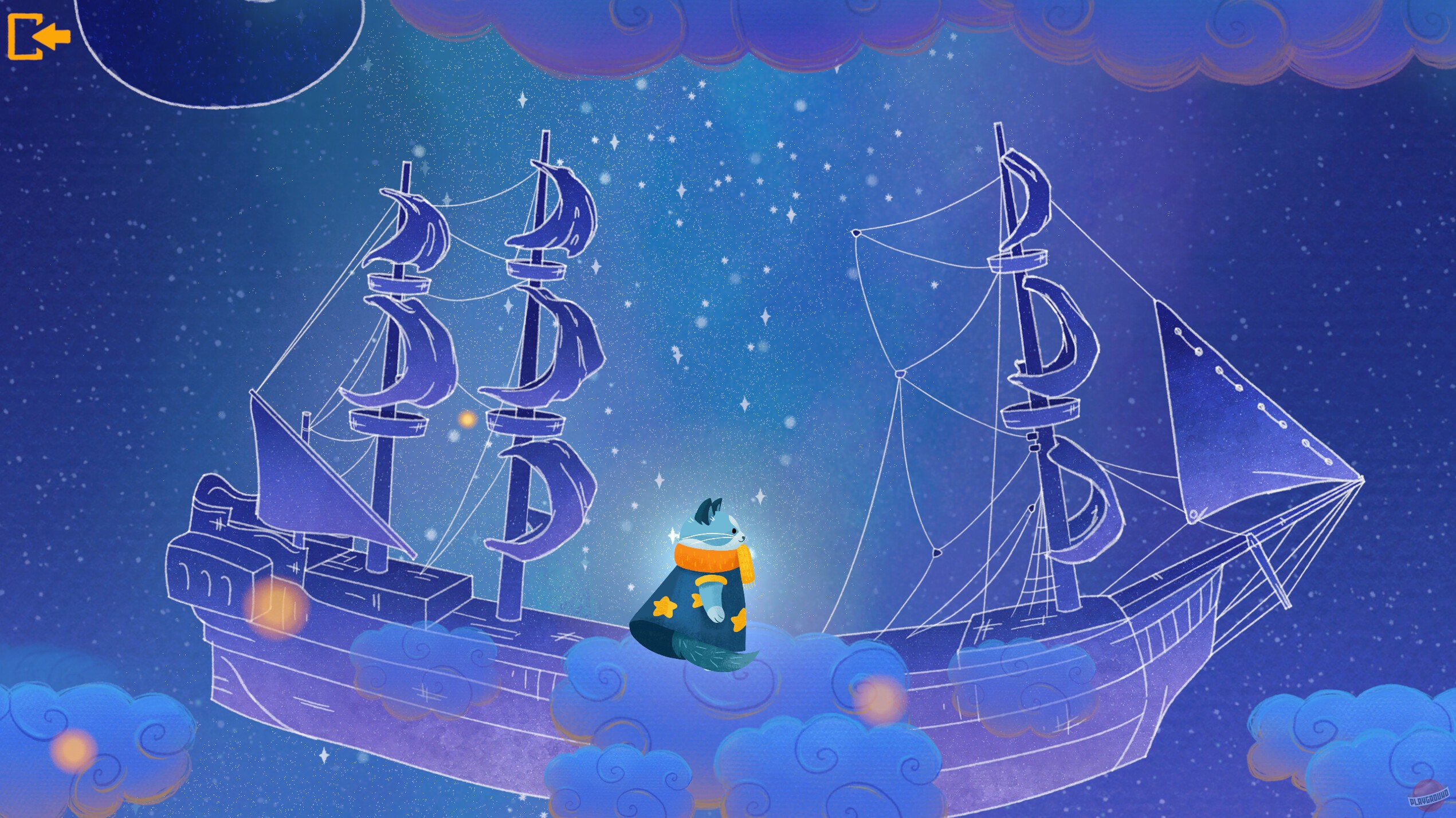 Скриншот из игры Cat's Cosmic Atlas - 2