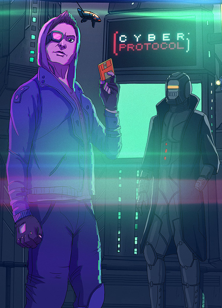 Обложка игры Cyber Protocol