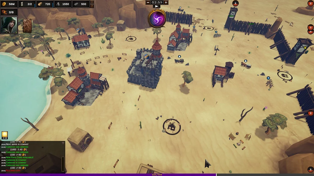 Скриншот из игры Warlords Under Siege - 2