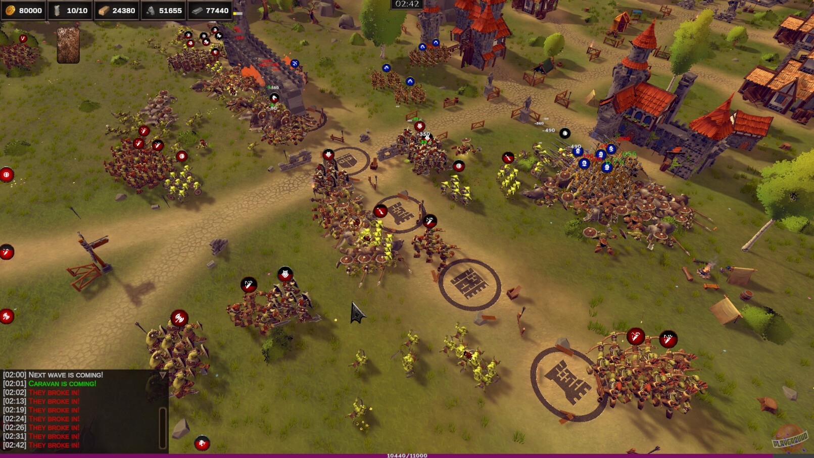 Скриншот из игры Warlords Under Siege - 4