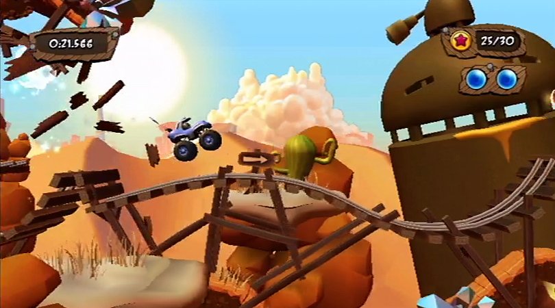 Скриншот из игры MotoHeroz - 6