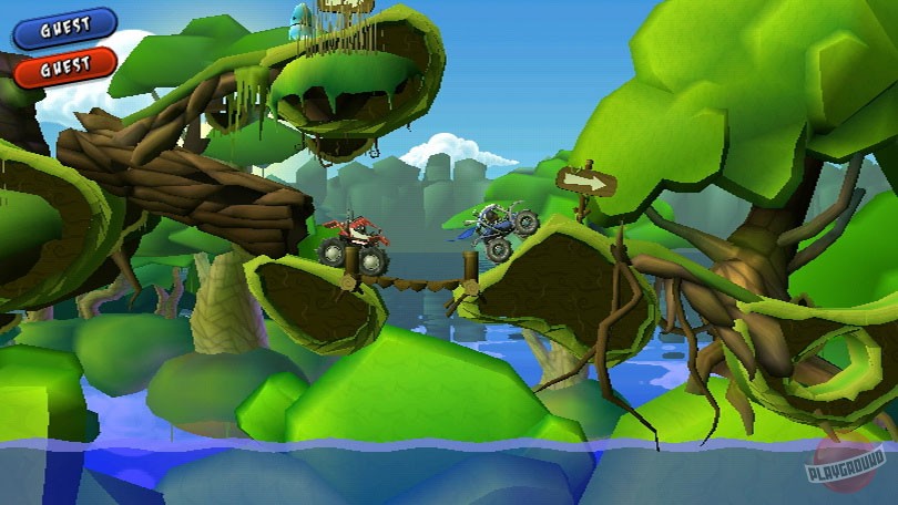 Скриншот из игры MotoHeroz - 4